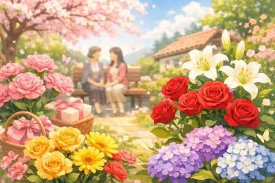 母の日に贈る花の花言葉！色別の意味やおすすめの組み合わせを徹底解説！
