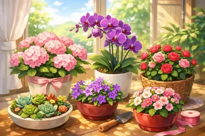 母の日の花でカーネーション以外の鉢植えは？長く楽しめる人気ギフト5選！