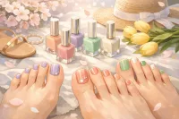 40代ペディキュアの色選び！2026年春の上品トレンドカラー5選