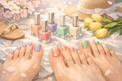 40代ペディキュアの色選び！2026年春の上品トレンドカラー5選
