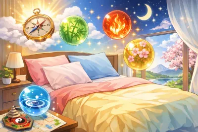 ベッドシーツ色風水で運気アップ！方角別の選び方と効果を徹底解説！