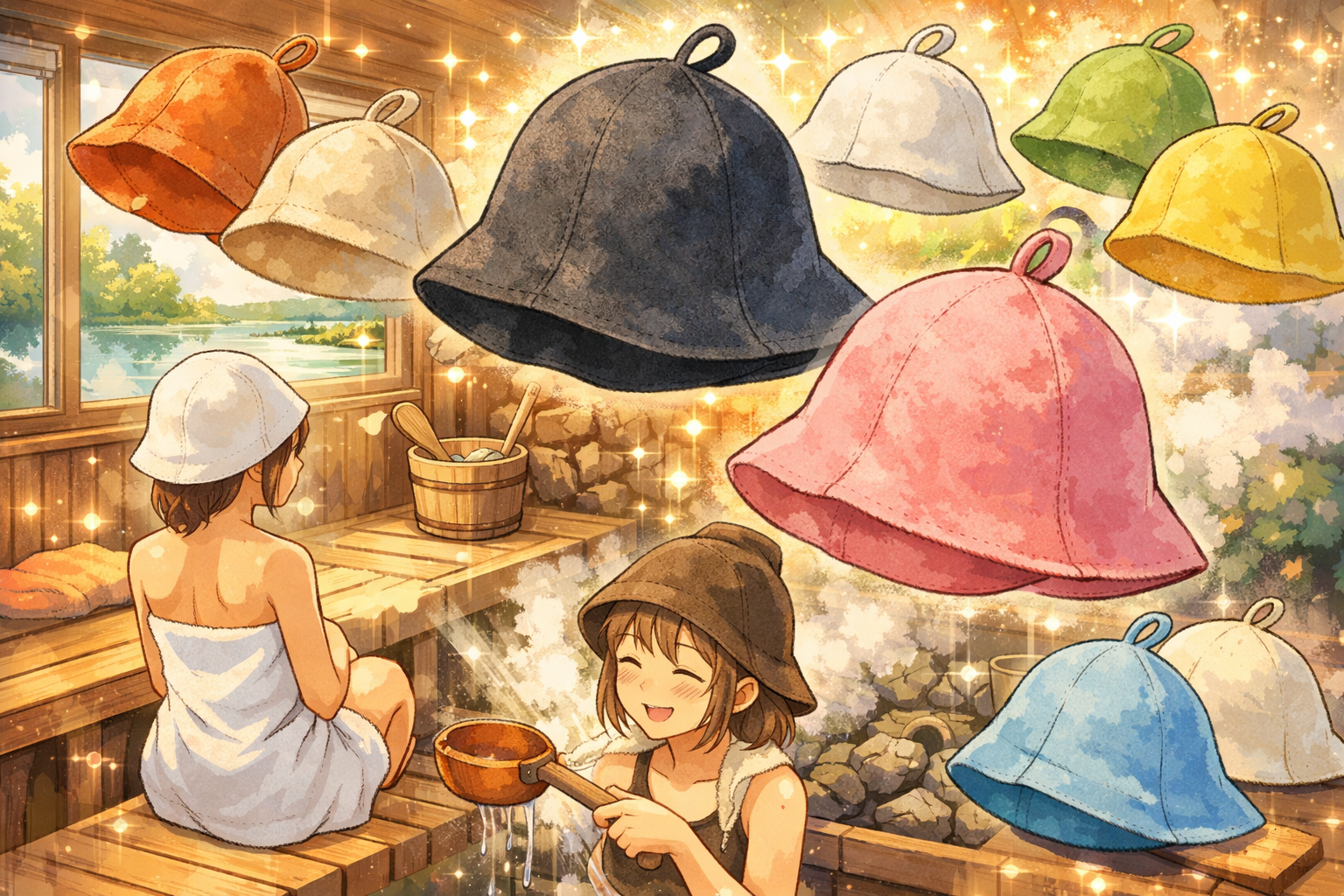 サウナハットの色のおすすめは？失敗しない選び方と人気カラー15選を紹介！