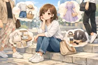 どんな服にも合うスニーカーレディース！万能選びの5つのポイントとは？