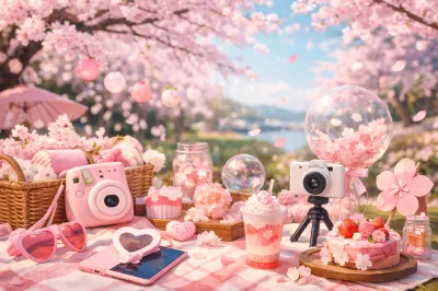 お花見インスタ映えグッズで桜写真を格上げ！2026年最旬アイテム15選