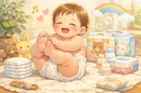 おむつで太ももゆったりなメーカーは？ムチムチベビーに人気の5選を紹介！