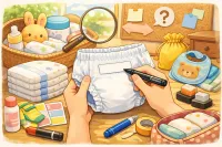 保育園のおむつに名前はどこに書く？書く場所と注意点を解説！