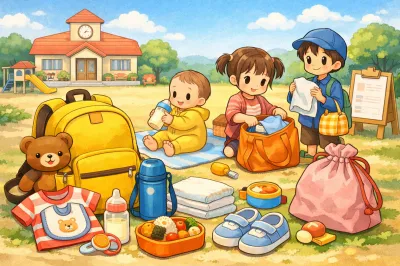 保育園の持ち物チェックリスト完全版！年齢別に必要なものを徹底解説