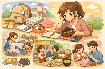 保育園準備でお金がない時の対策！5つの節約術で1万円以内に抑える方法