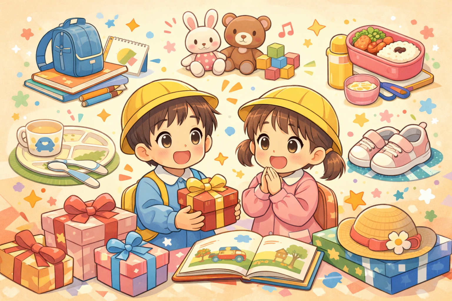 入園祝い嬉しかったものTOP5!実際のママパパが選んだ本当に喜ばれるプレゼント