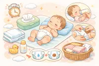 新生児のオムツ替え頻度は1日何回？最適な交換のタイミングと回数を解説！