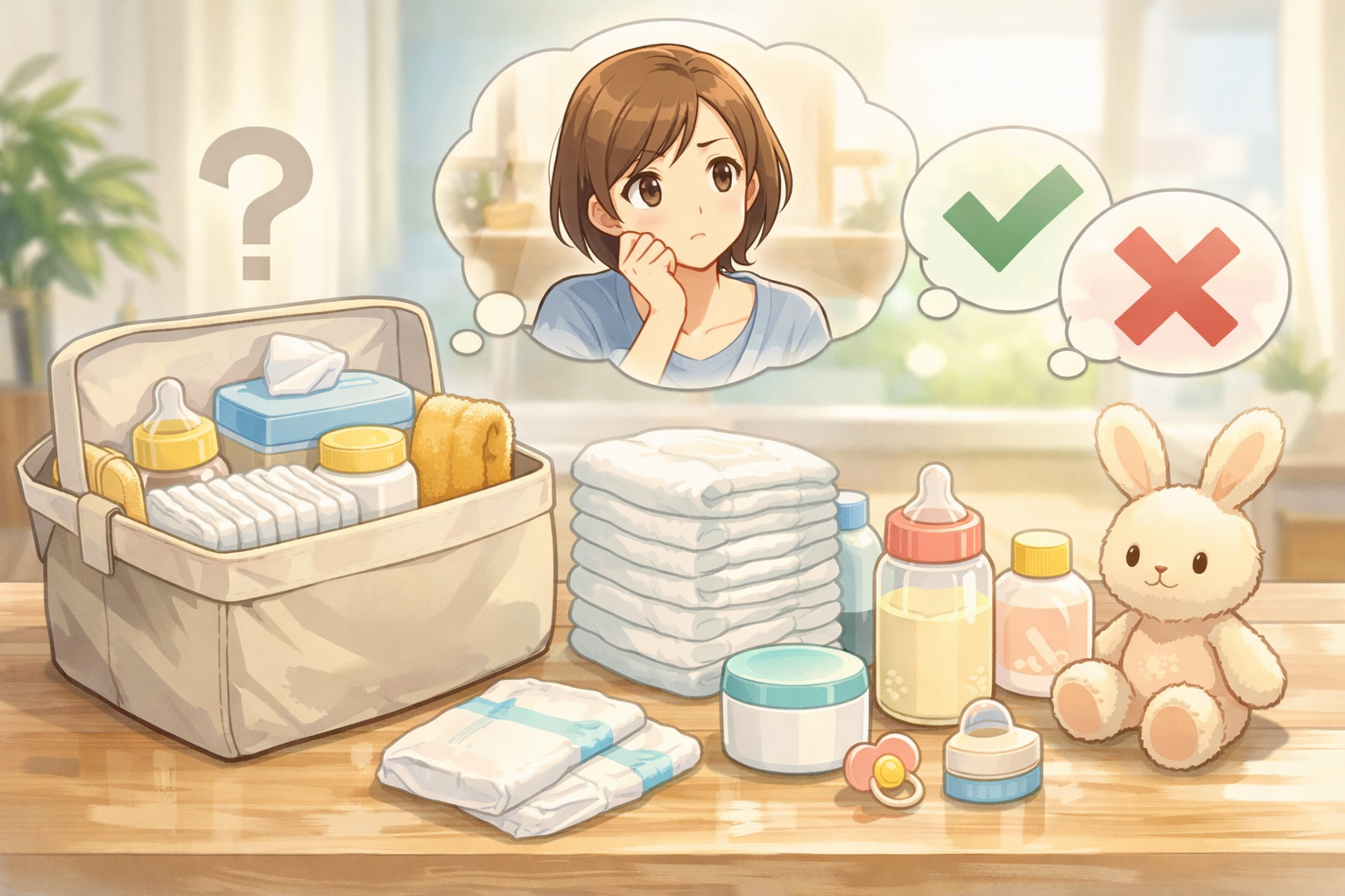 おむつストッカーはいらない？本当に必要か判断する3つのポイント！