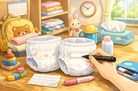 おむつの名前はどこに書く？保育園準備の基本から時短テクニックまで完全ガイド！