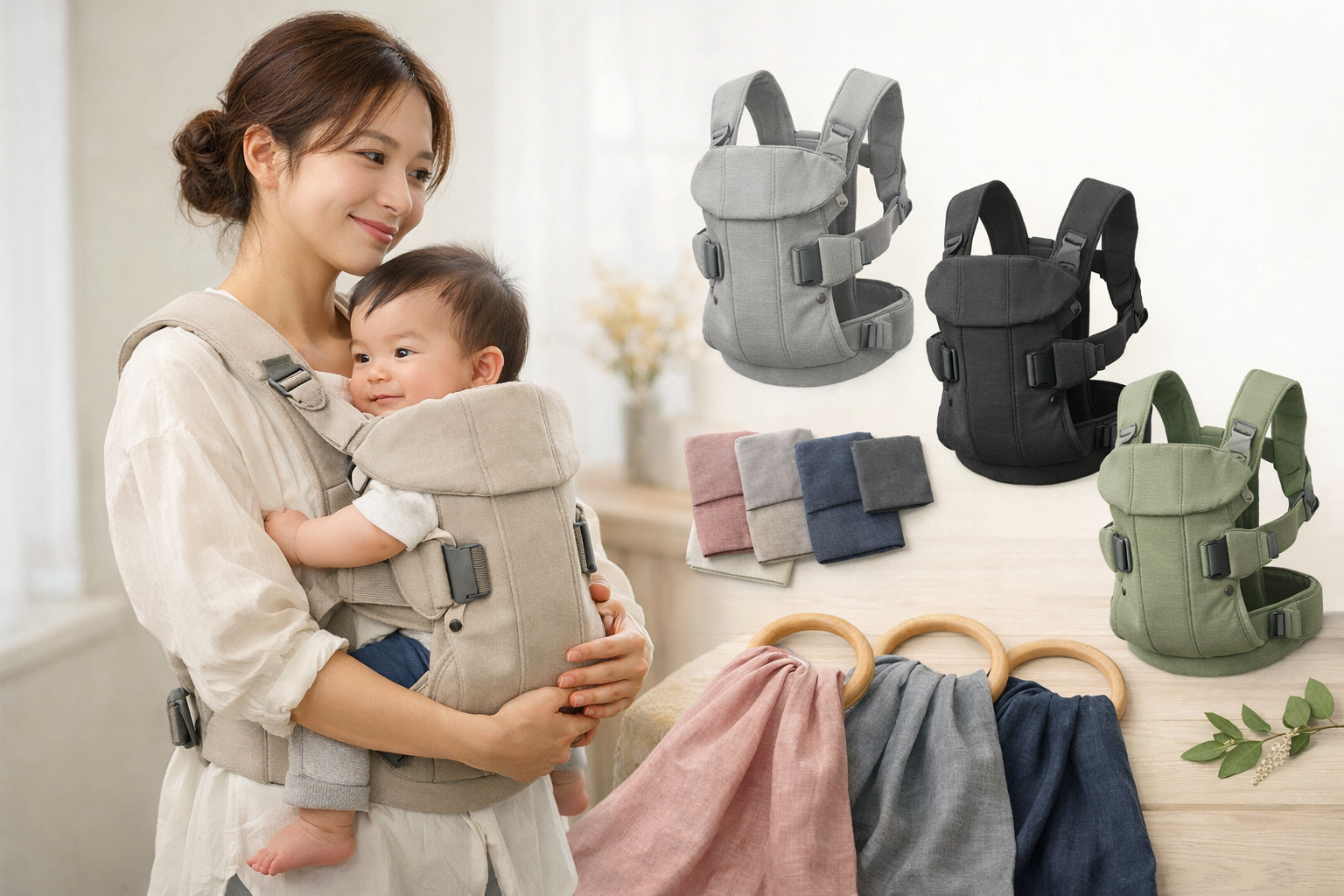 ベビービョルン抱っこ紐の色で人気なのは？2025年最新ランキングと選び方のコツ！
