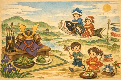 端午の節句とこどもの日の違いは？同じ5月5日でも意味が全く違うんです！