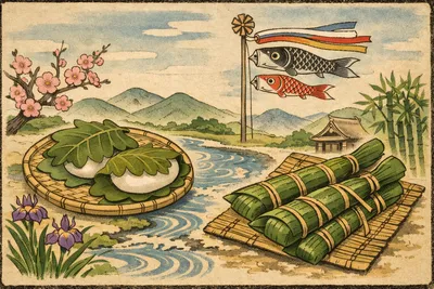 柏餅とちまきの違いは？地域や由来の違いを詳しく解説！