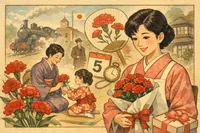 母の日は日本ではいつから始まった？歴史と定着の背景を解説！