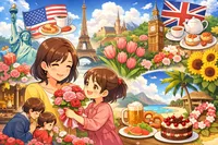 母の日は海外でいつ？各国の日付と祝い方を徹底調査！