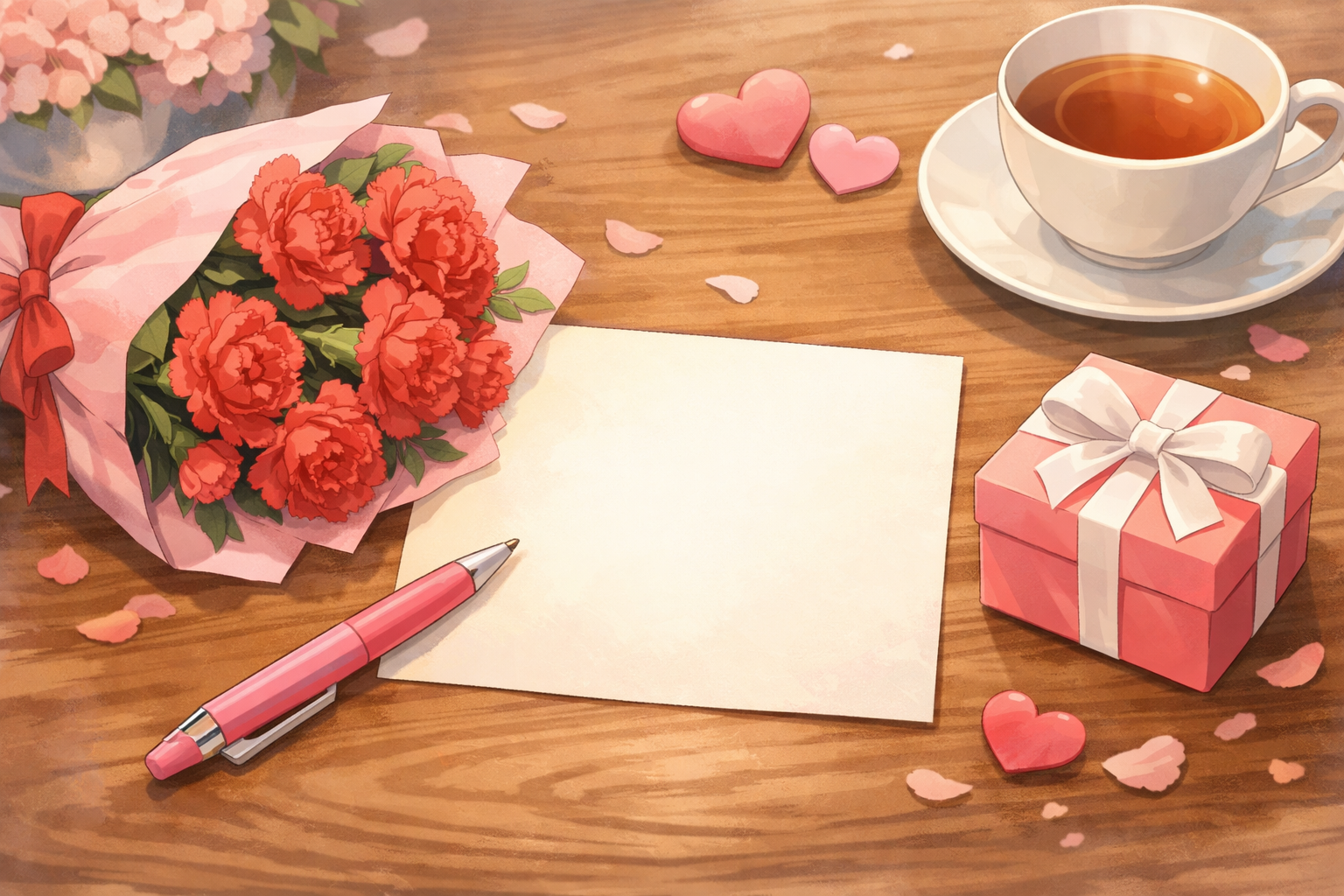 母の日のメッセージは一言でOK？感謝が伝わる短い言葉の書き方とおすすめ例文！