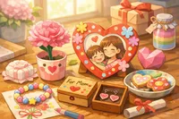 母の日に小学生が手作りできるプレゼント！簡単で喜ばれるアイデア集